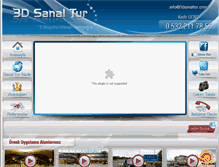Tablet Screenshot of 3dsanaltur.com